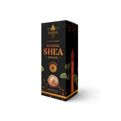 Horas Premium Shea Oil for deep skin and hair nourishment, helping enhance softness, hydration, and healthy-looking shine.