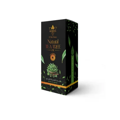 Horas Premium Tea Tree Oil for hair, scalp, and skincare routines, helping refresh, purify, and support healthier-looking skin and hair.